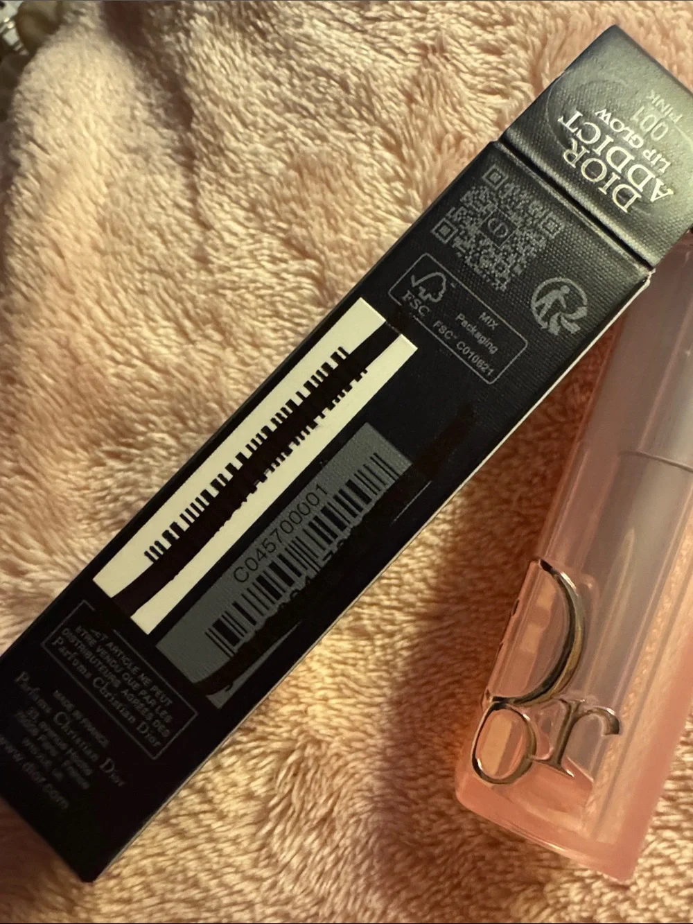 Dior Addict Lip Glow Hydrating Balm — 001 Pink